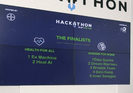 Bayer hackathon finalists